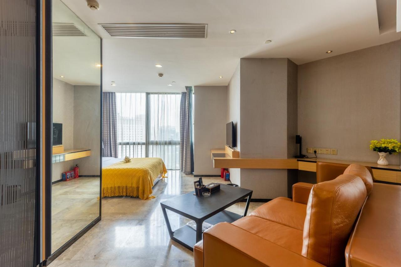 Yoyo Apartment Jiedeng Metropolis Branch, Beijing Road 広州 エクステリア 写真
