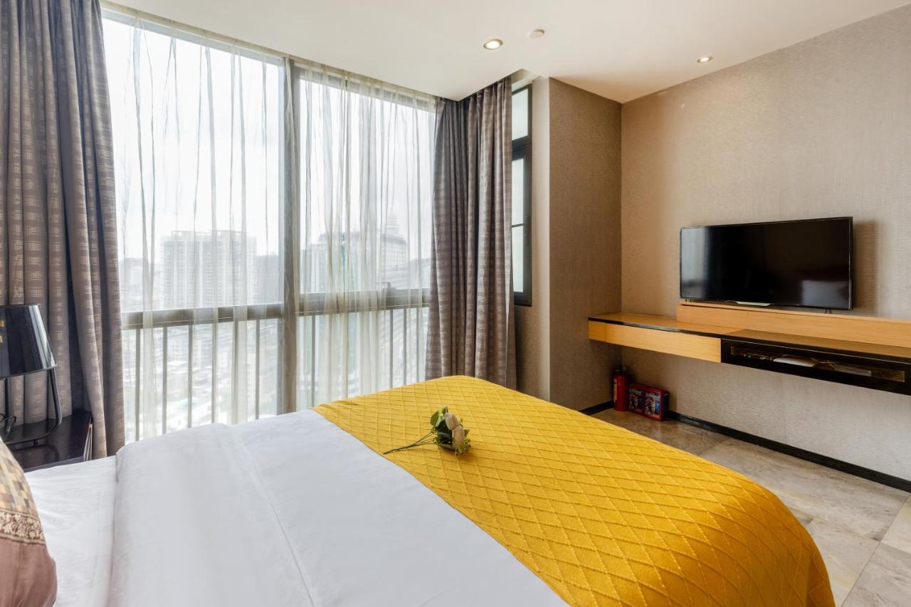 Yoyo Apartment Jiedeng Metropolis Branch, Beijing Road 広州 エクステリア 写真