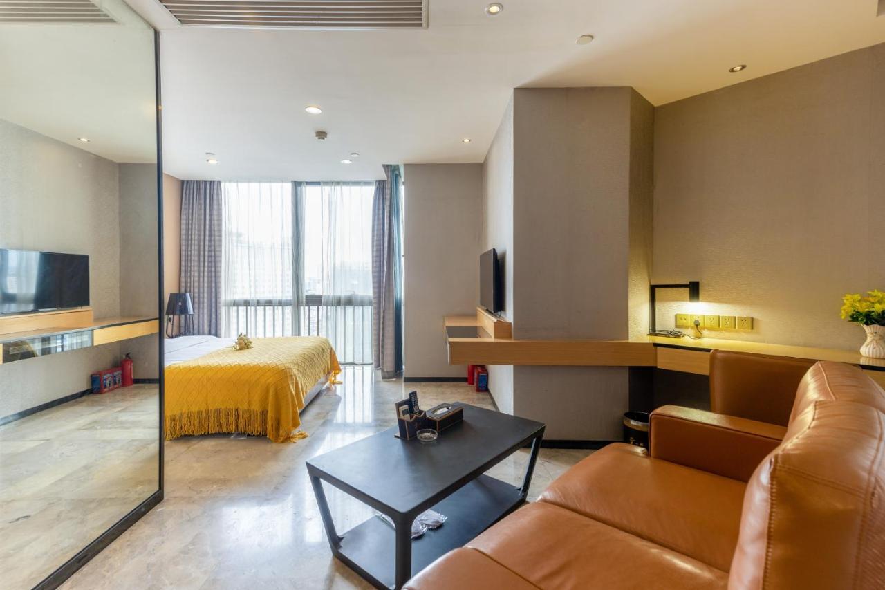 Yoyo Apartment Jiedeng Metropolis Branch, Beijing Road 広州 エクステリア 写真