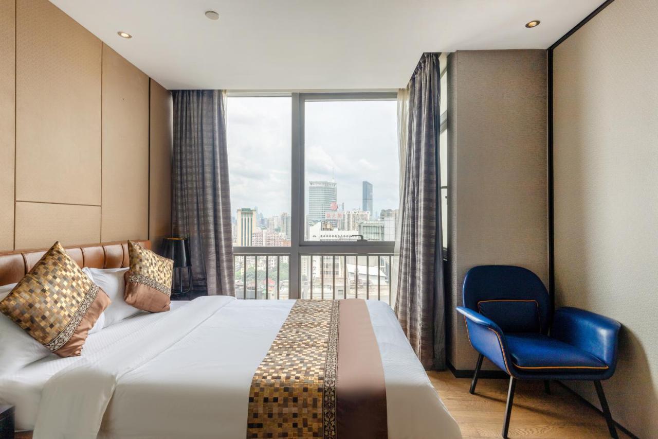 Yoyo Apartment Jiedeng Metropolis Branch, Beijing Road 広州 エクステリア 写真