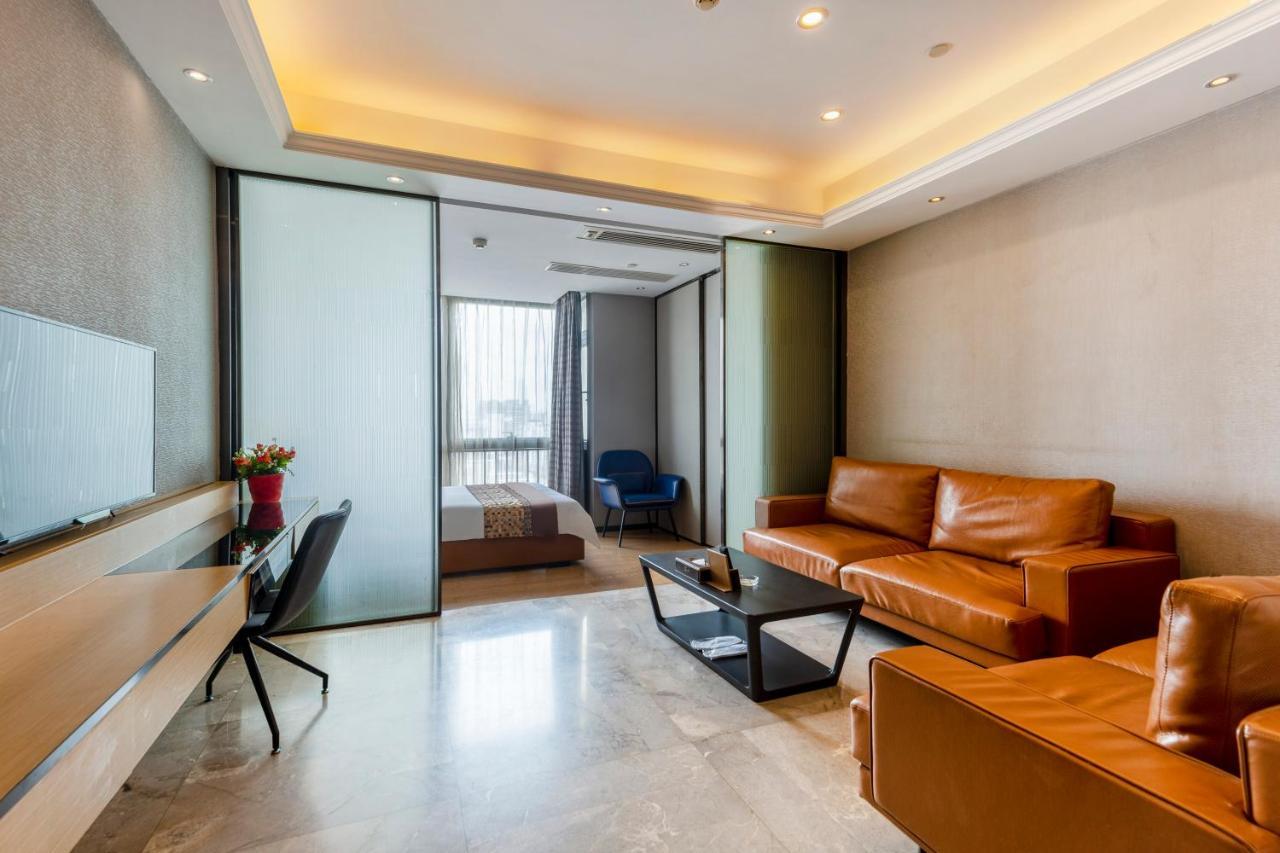 Yoyo Apartment Jiedeng Metropolis Branch, Beijing Road 広州 エクステリア 写真