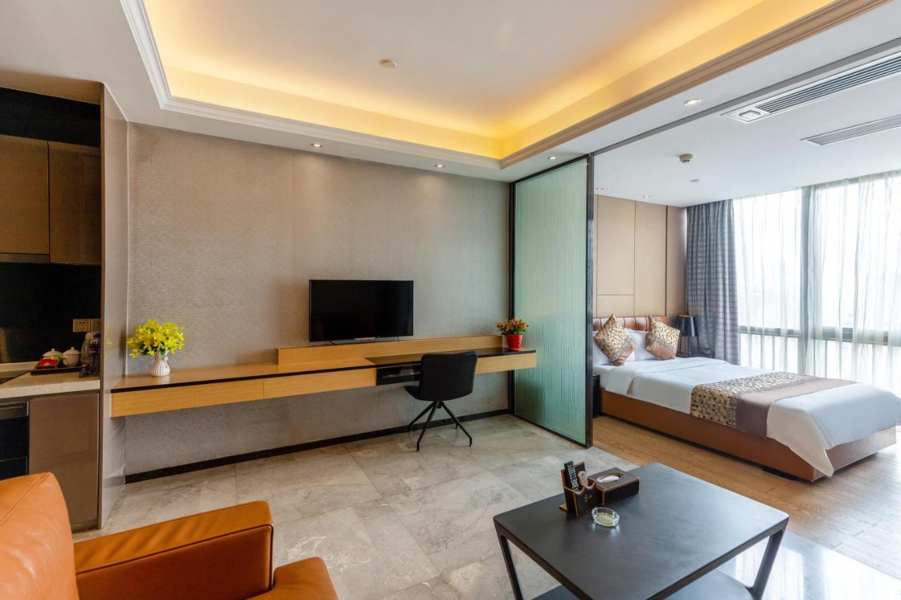 Yoyo Apartment Jiedeng Metropolis Branch, Beijing Road 広州 エクステリア 写真